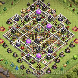 Base plan TH11 Max Levels with Link, Anti 2 Stars for Farming 2023, #47
