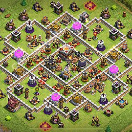 Gute Base für Farm RH11 + Link, Anti Alles 2026 - COC Rathaus 11 - #65