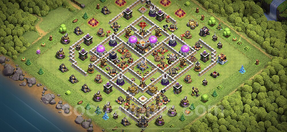 Base plan TH11 (design / layout) with Link for Farming, #19