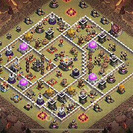 Top Anti 2 Etoiles Base de Guerre HDV 11 + Lien (Link), Anti tout 2025 gdc - Hôtel de Ville 11 Base Copier - #149