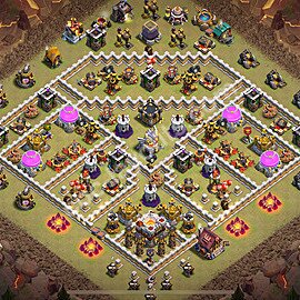 Top Base de Guerre HDV 11 + Lien (Link) 2026 gdc - Hôtel de Ville 11 Base Copier - #195