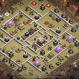 TH11 Max Levels CWL War Base Plan with Link, Anti Everything, Copy Town Hall 11 Design 2023, #85