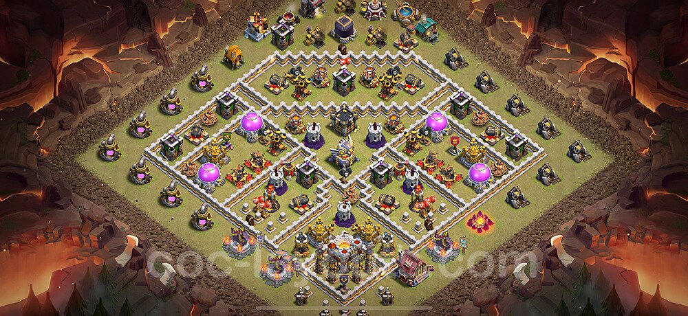 Diseño de aldea para Guerra Ayuntamiento 11 Copiar - COC TH11 Perfecta Distribucion 2025 + Enlace - #195