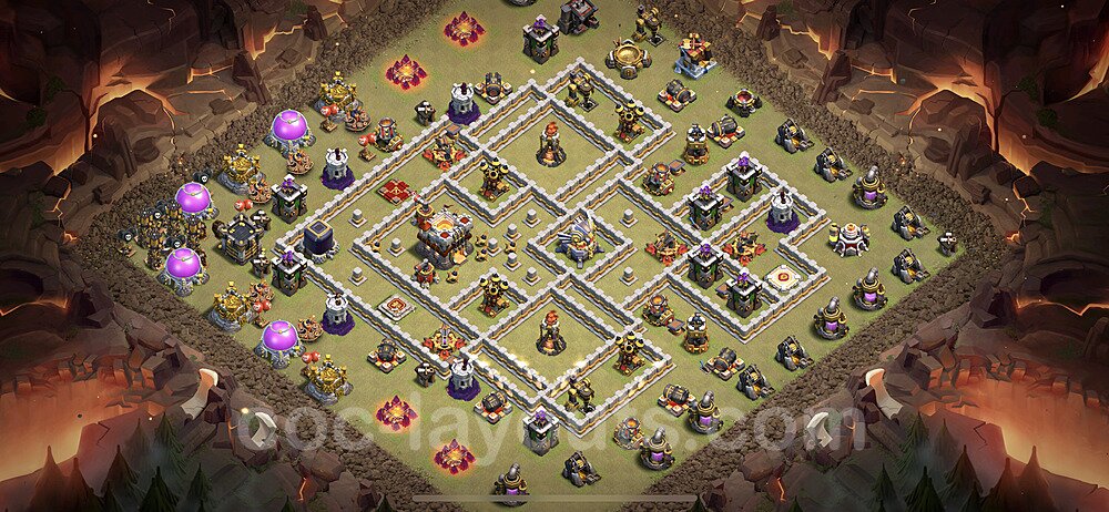 Die Clan War Base RH11 + Link, Anti Alles 2023 - COC Rathaus Level 11 Kriegsbase (CK / CW) - #20