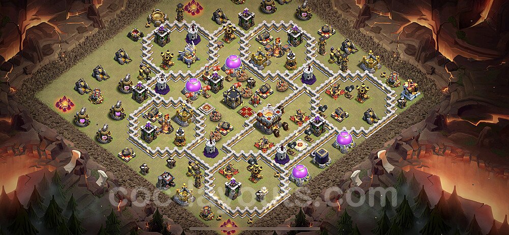 Die Clan War Base RH11 + Link, Anti Alles 2023 - COC Rathaus Level 11 Kriegsbase (CK / CW) - #44