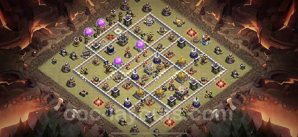 TH11 Max Levels CWL War Base Plan with Link, Copy Town Hall 11 Design 2023, #94