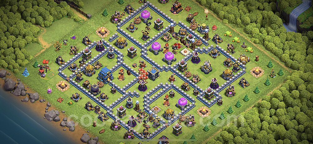 Full Upgrade TH12 Base Plan with Link, Anti Everything, Copy Town Hall 12 Max Levels Design 2023, #115