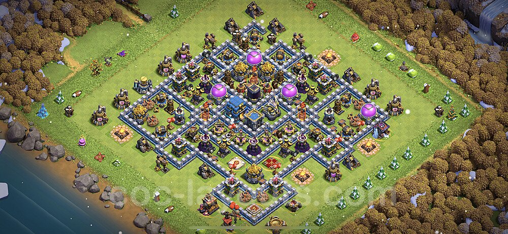 Full Upgrade TH12 Base Plan with Link, Legend League, Copy Town Hall 12 Max Levels Design 2023, #67