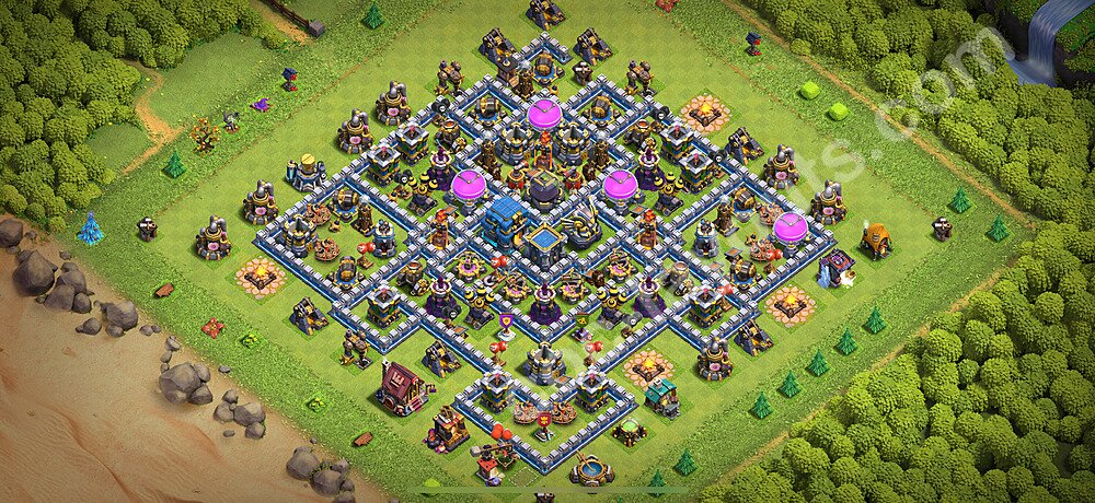 Full Upgrade TH12 Base Plan with Link, Legend League, Copy Town Hall 12 Max Levels Design 2026, #67