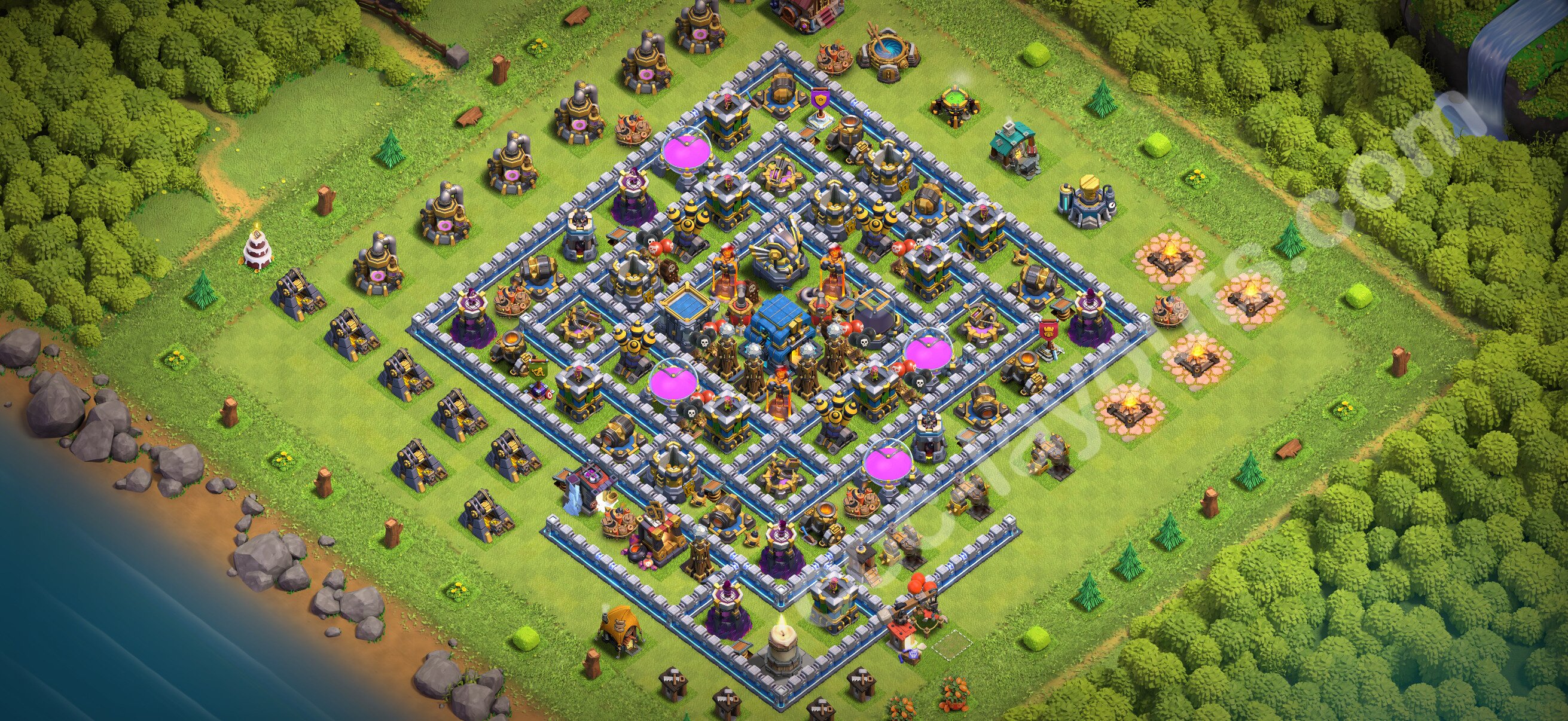 TH12 Farming Base #101 – TH12 layout preview