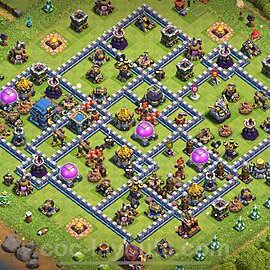 Die Max Base für Farm RH12 + Link 2025 - COC Rathaus 12 - #86