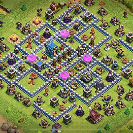 Base plan TH12 (design / layout) with Link, Hybrid for Farming 2026, #91