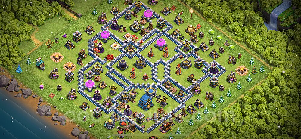 Base plan TH12 Max Levels with Link, Anti 3 Stars for Farming 2023, #79