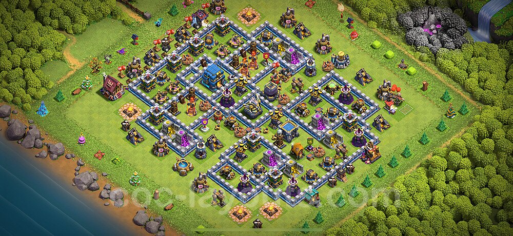 Base plan TH12 (design / layout) with Link, Hybrid for Farming 2025, #93