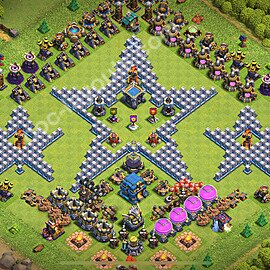 Troll Funny Diseño de aldea Ayuntamiento 12 Copiar - COC TH12 Perfecta Art Distribucion 2026 + Enlace - #39