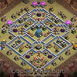 Top Maxé Base de Guerre HDV 12 + Lien (Link) 2025 gdc - Hôtel de Ville 12 Base Copier - #182