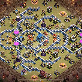 TH12 War Base Plan with Link, Anti Everything, Copy Town Hall 12 CWL Design 2026, #192