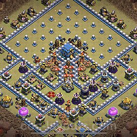 TH12 Max Levels CWL War Base Plan with Link, Copy Town Hall 12 Design 2021, #51