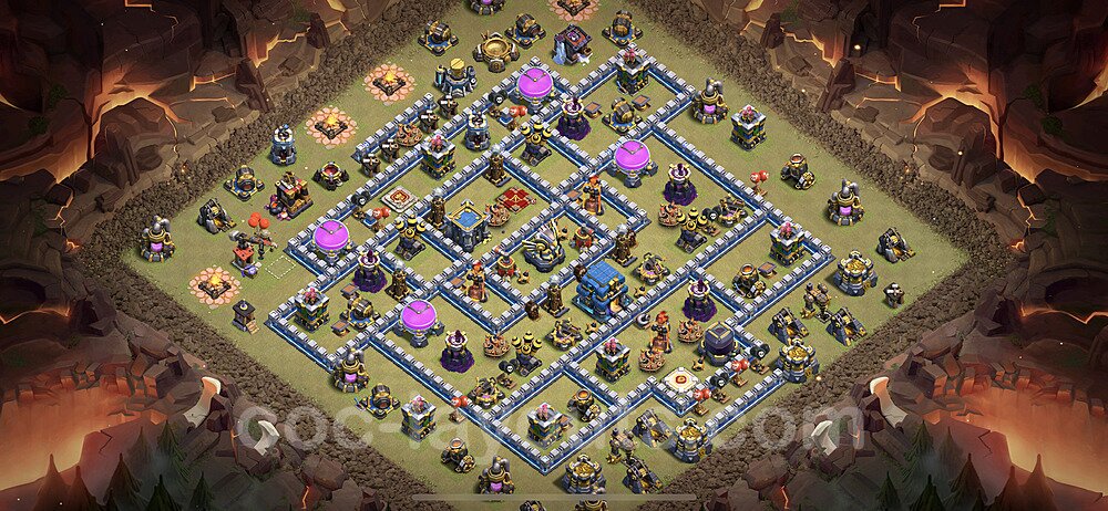 TH12 Max Levels CWL War Base Plan with Link, Anti Everything, Copy Town Hall 12 Design 2023, #116