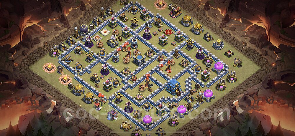 TH12 Max Levels CWL War Base Plan with Link, Copy Town Hall 12 Design 2023, #141