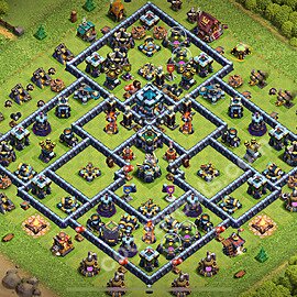 Топ Расстановка базы ТХ 13 2026 Анти 3 Звезды Скопировать, #134