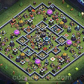 Gute Base für Farm RH13 + Link, Hybrid 2023 - COC Rathaus 13 - #41