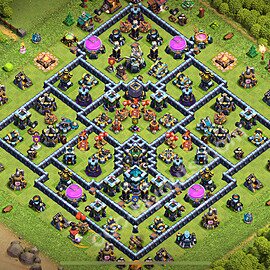Gute Base für Farm RH13 + Link, Legend League 2026 - COC Rathaus 13 - #73