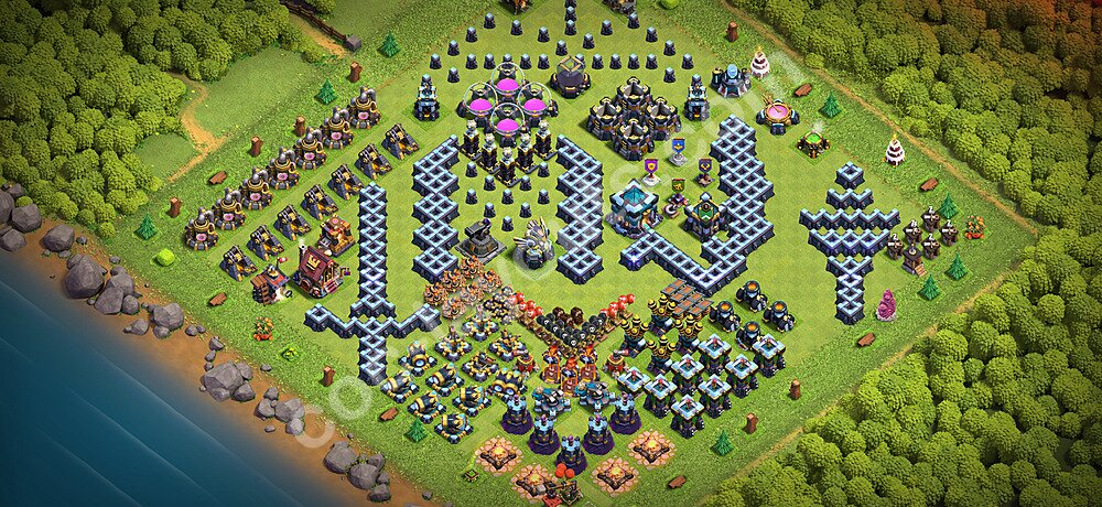 Top Base de Troll Funny HDV 13 + Lien (Link) 2026 - Hôtel de Ville 13 Art Base Copier - #59