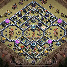 Die Clan War Base RH13 + Link, Anti Alles 2022 - COC Rathaus Level 13 Kriegsbase (CK / CW) - #149
