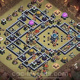 Die Clan War Base RH13 + Link, Anti Alles 2022 - COC Rathaus Level 13 Kriegsbase (CK / CW) - #150