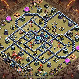 Layout para Guerra CV13 com link, Anti Ar / Electro Dragão, Híbrido 2026 - Centro de Vila 13, #261