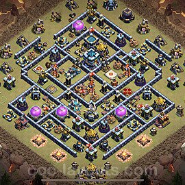 Die Clan War Base RH13 + Link, Anti Alles 2023 - COC Rathaus Level 13 Kriegsbase (CK / CW) - #61