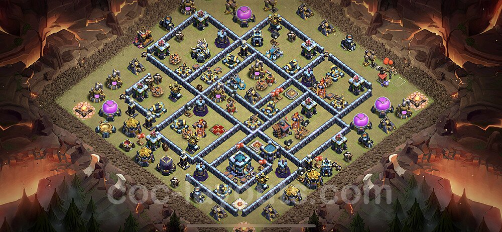Die Clan War Base RH13 + Link, Anti Alles 2023 - COC Rathaus Level 13 Kriegsbase (CK / CW) - #111