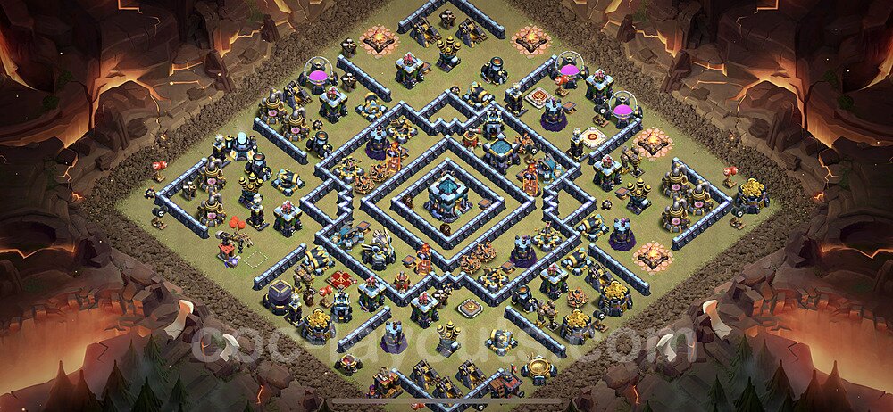 Clash of Clans 11. Seviye Köy Düzeni - Kopyalama Linkleri İle! 11 belediye binası savaş üssü