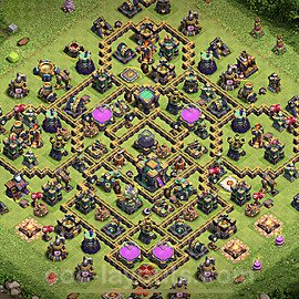 Anti Everything TH14 Base Plan with Link, Legend League, Copy Town Hall 14 Design 2023, #55