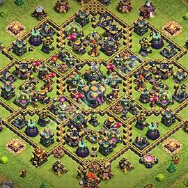 Ustawienie bazy do obrony TH14 z linkiem - Ratusz poziom 14 - COC 2026 - #87