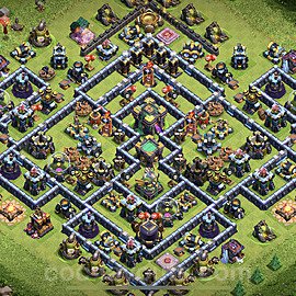Base plan TH14 (design / layout) with Link, Hybrid, Legend League for Farming 2021, #1