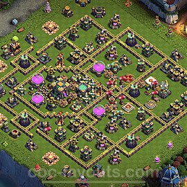 Base plan TH14 (design / layout) with Link, Hybrid for Farming 2023, #33