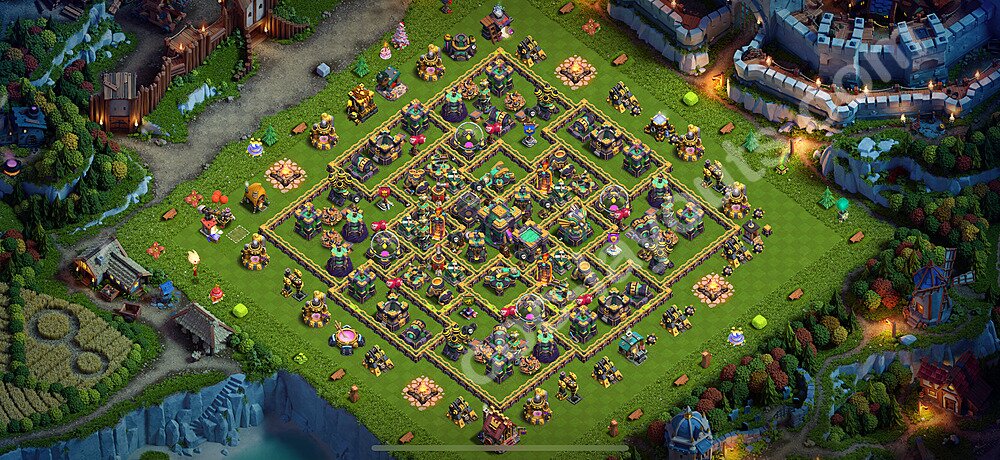 Base plan TH14 Max Levels with Link, Legend League for Farming 2025, #43