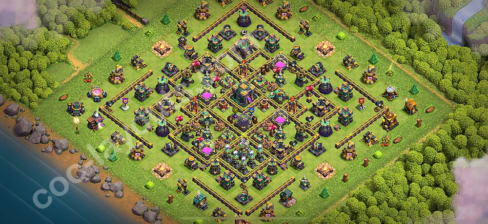 الخطة الأساسية للزراعة في قاعة المدينة 14 ، البديل 52