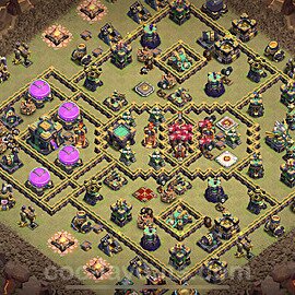 Die Clan War Base RH14 + Link, Anti Alles 2022 - COC Rathaus Level 14 Kriegsbase (CK / CW) - #134