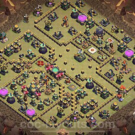 Die Clan War Base RH14 + Link, Anti Alles 2022 - COC Rathaus Level 14 Kriegsbase (CK / CW) - #143