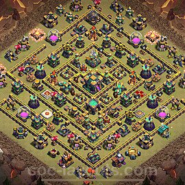 Best TH14 Base Layouts with Links 2024 - Copy Town Hall Level 14 COC Bases