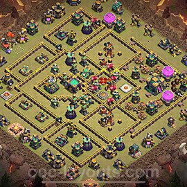 Die Clan War Base RH14 + Link, Anti Alles 2024 - COC Rathaus Level 14 Kriegsbase (CK / CW) - #193
