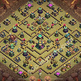 Top Anti 2 Etoiles Base de Guerre HDV 14 + Lien (Link), Ligue des légendes 2026 gdc - Hôtel de Ville 14 Base Copier - #198