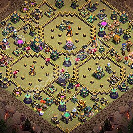 Top Base de Guerre HDV 14 + Lien (Link), Anti tout 2026 gdc - Hôtel de Ville 14 Base Copier - #241