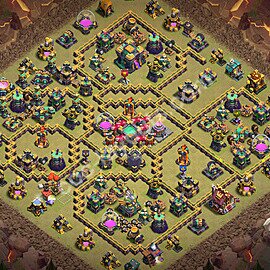 Die Clan War Base RH14 + Link 2026 - COC Rathaus Level 14 Kriegsbase (CK / CW) - #247