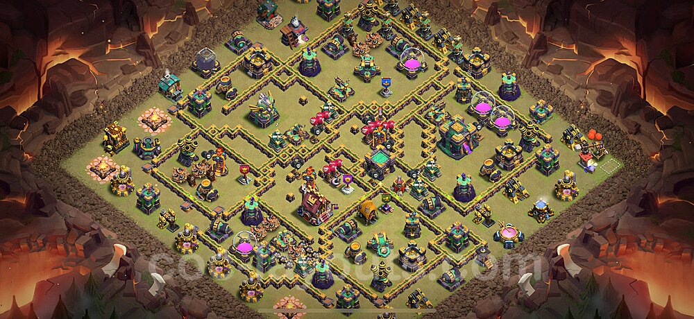 TH14 Max Levels CWL War Base Plan with Link, Anti Everything, Copy Town Hall 14 Design 2025, #213