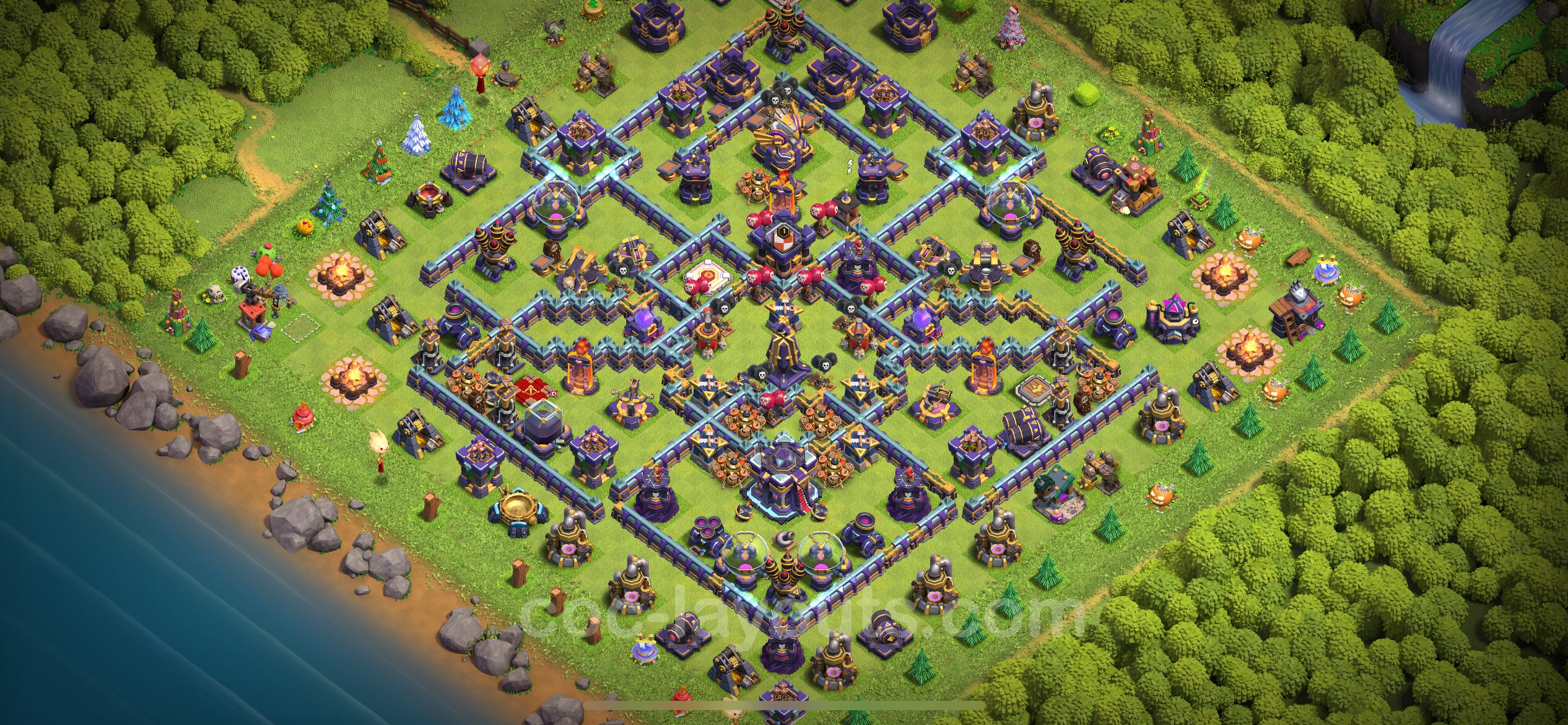 Trophy (Defense) Base TH15 with Link - Clash of Clans 2023 - Town Hall ...