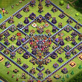 Die Anti Alles Base RH15 + Link, Hybrid 2023 - COC Rathaus 15 Kopieren Base - #12